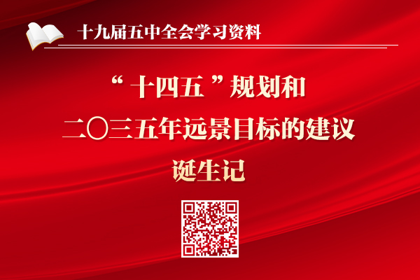 《中共中央关于制定国民经济和社会发展第十四个五年规划和二〇三五年远景目标的建议》诞生记